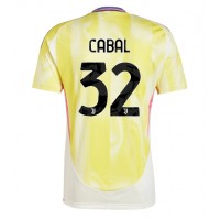 Maglia Calcio Juventus Juan Cabal #32 Seconda Divisa 2024-25 Manica Corta